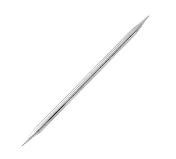 Palito Inox Ponta Dupla - Diamanty Acessórios