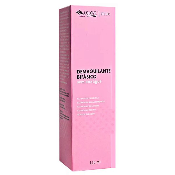 Demaquilante Bifásico - Max Love