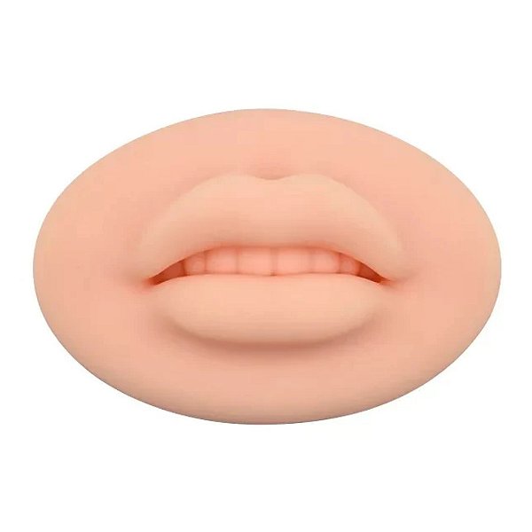 Boca 3D de Silicone para Treino