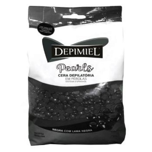 Cera Depilatória em Pérolas Negra 500g - Depimiel