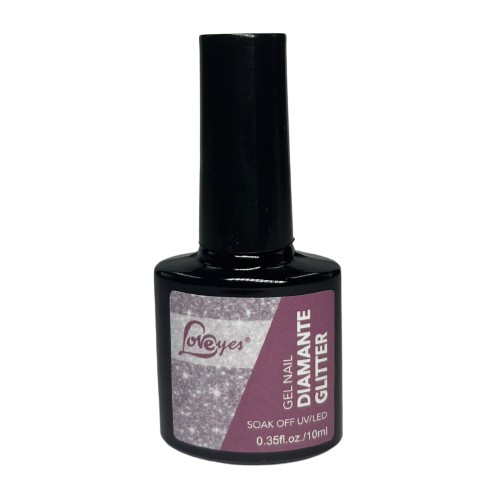 Esmalte em Gel Diamante Glitter D18 - Loveyes