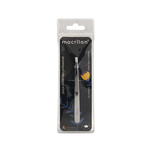 Pinça PI-4 Profissional com Ponta Reta - Macrilan