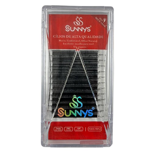 Cílios W Volume Egípcio 6D 0.07D Mix - Sunnys