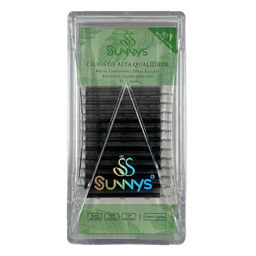 Cílios W Volume Egípcio 5D 0.07D Mix - Sunnys