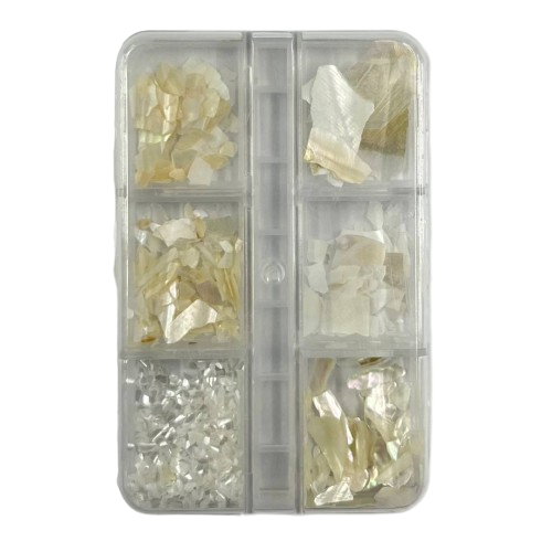 Mix Madrepérola Branca com 6 Unidades