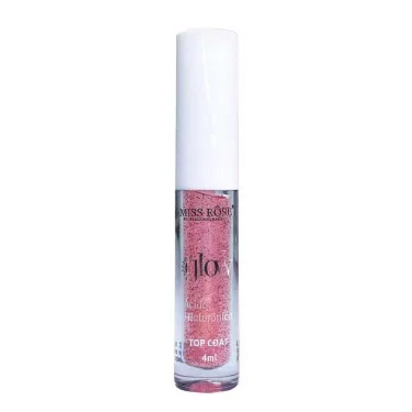 Top Coat Labial Glow com Ácido Hialurônico - Miss Rôse