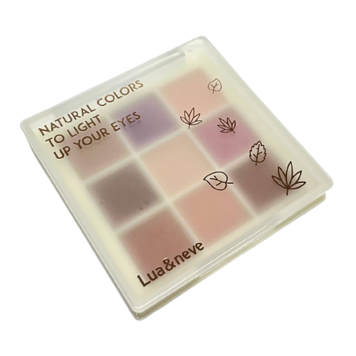 Paleta de Sombras Natural Colors - Lua e Neve