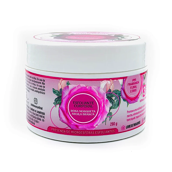 Esfoliante Rosa Mosqueta 280g - PhálleBeauty