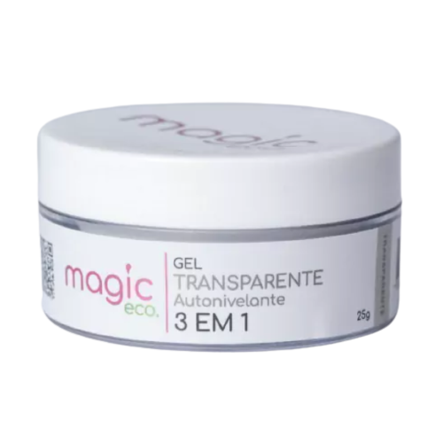 Gel Transparente Autonivelante 3 em 1 - Magic Nails