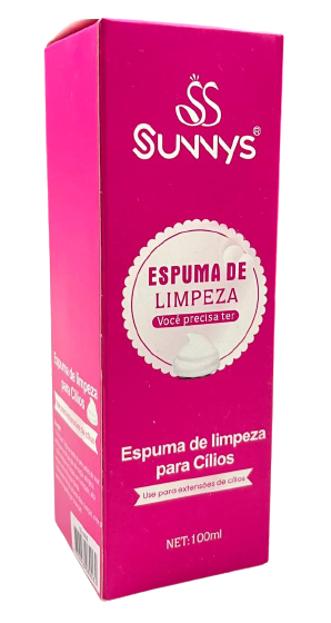 Espuma de Limpeza para Cílios - Sunnys