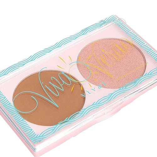 Duo de Bronzer e Iluminador Viva Verão - Vivai