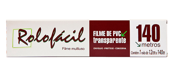 Filme de PVC Multiuso 140m - Rolofácil