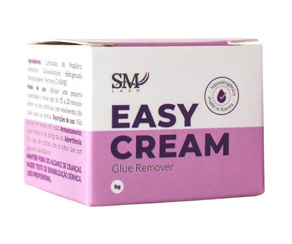 Removedor Cream Easy 5g - SM Lash