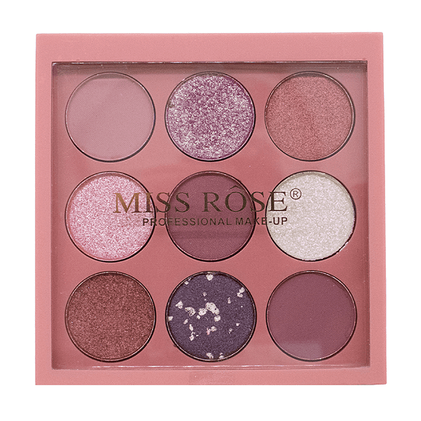 Paleta de Sombras Fashion 9 Cores - Miss Rôse