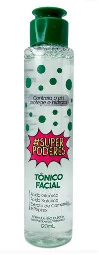 Tônico Facial 120ml - Super Poderes
