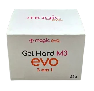Gel Hard Evo 3 em 1 ROSA 28g - Magic Nails