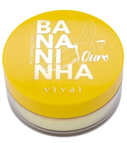 Pó Facial Translucido Bananinha - Vivai