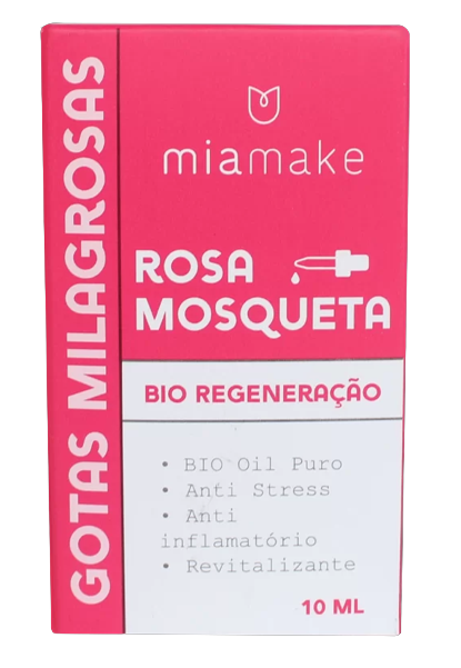 Óleo de Rosa Mosqueta Gotas Milagrosas - Mia Make