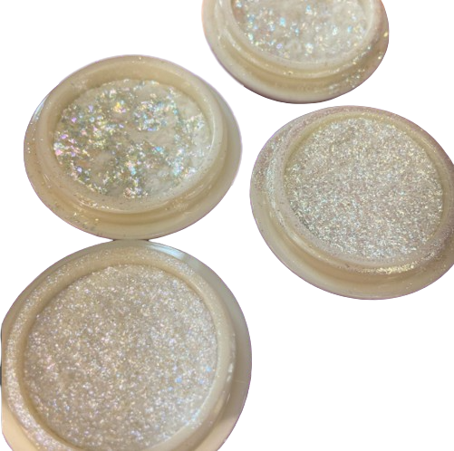 Kit com Pigmento para Unha e Flake - FN Fan Nails