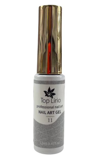 Esmalte em Gel Fino PRATA - LÍRIO