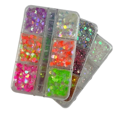 Mix Glitter Flocado - FN Fan Nails