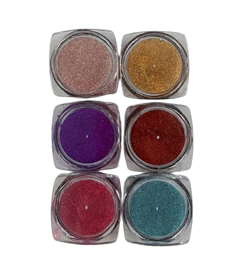 Glitter Fino com 6 Unidades - Dafu