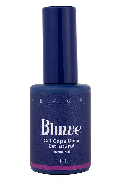 Gel Capa Base Estrutural Querido Pink 10ml - Bluwe