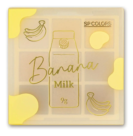Paleta de Sombras Banana Milk - Sp Colors