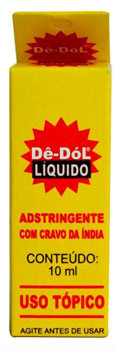 Adstringente com Cravo da Índia Gotas - Dê-dól