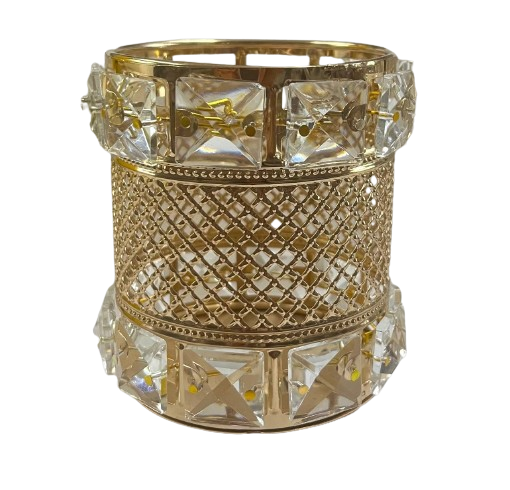 Porta Pincéis Dourado Modelo 3