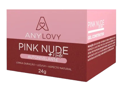 Gel Construtor Pink Nude + Nude 24g - Any Lovy
