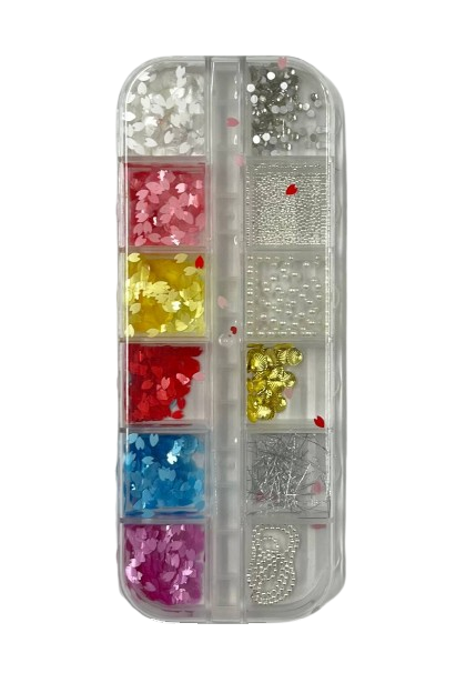 Mix de Decoração Sortido - FN Fan Nails