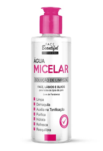 Água Micelar 200ml - Face Beautiful