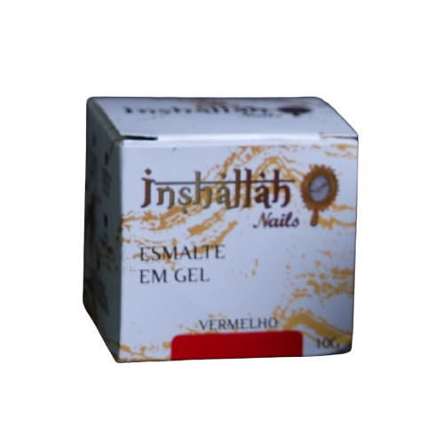 Esmalte em Gel Vermelho 10g - Inshallah