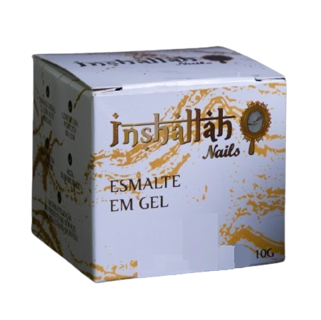 Esmalte em Gel Branco 10g - Inshallah