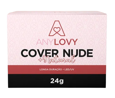 Gel Construtor COVER NUDE + NATURAL 24g - Any Lovy