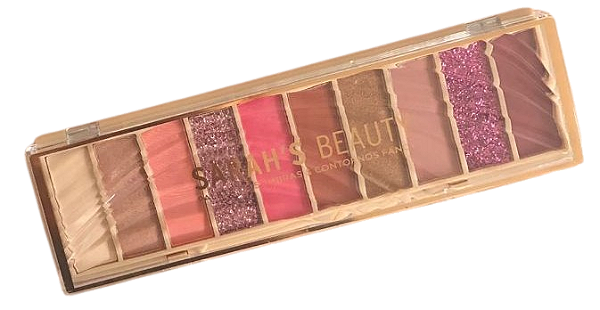 Paleta de Sombras e Contornos Fancy B -Sarah's Beauty