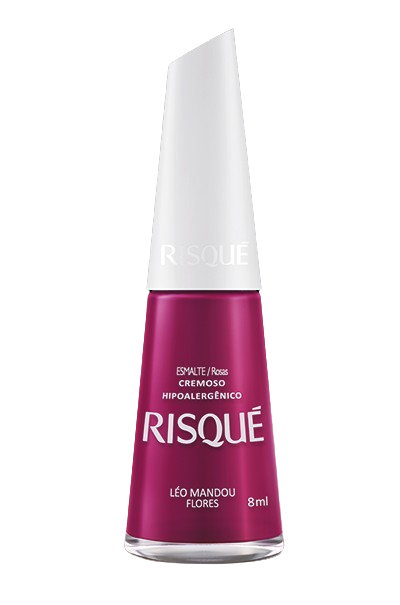 Esmalte Cremoso Léo Mandou Flores - Risqué