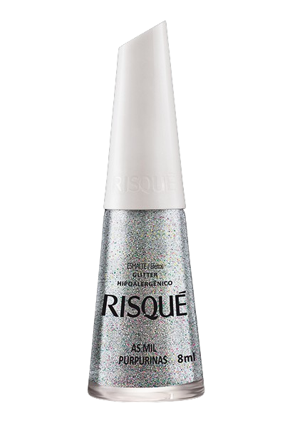 Esmalte Glitter As Mil Purpurinas - Risqué