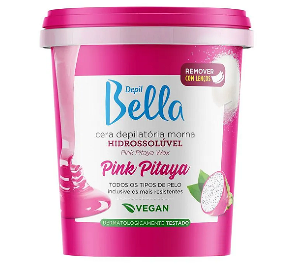 Cera Hidrossolúve 1,3kg PINK PITAYA - Depil Bella