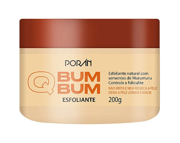 Esfoliante Q Bum Bum 200g - Porán