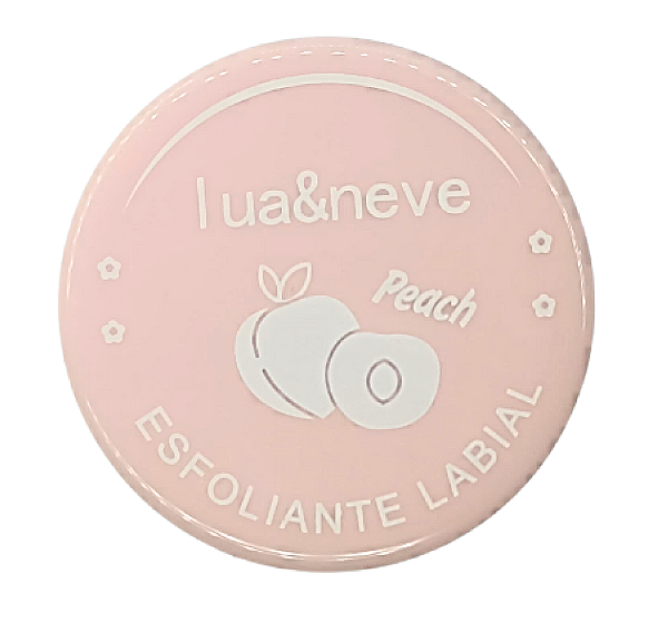 Esfoliante Labial Peach 01 - Lua e Neve