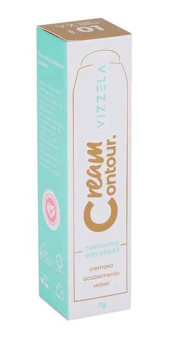 Contorno em Stick Cream Contour - Vizzela