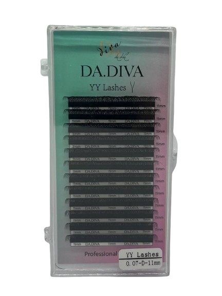 Cílios YY Volume Brasileiro 0.07D Unitário 11mm - Da Diva