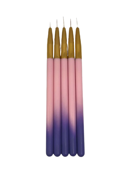 Kit com 5 Pincéis para Desenho - Dafu