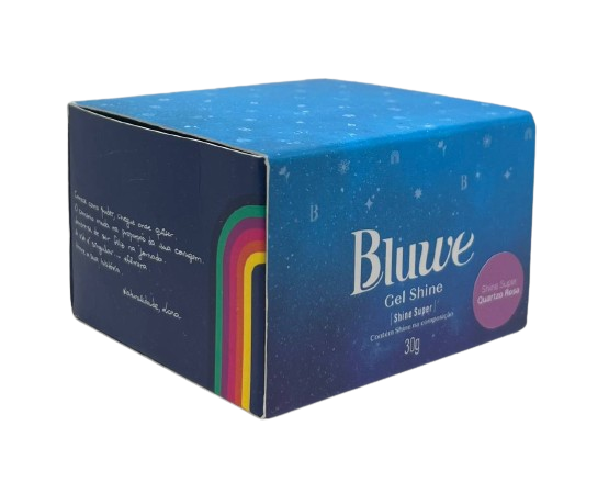Gel Shine Super Quartzo Rosa 30g - Bluwe