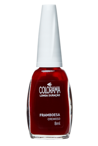 Esmalte Cremoso Framboesa - Colorama