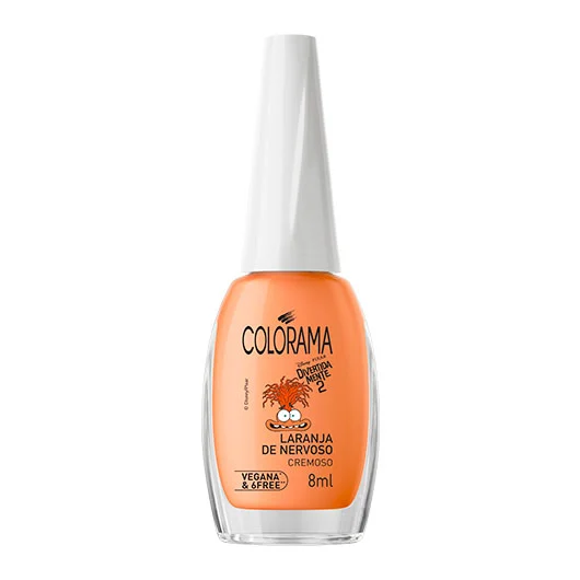 Esmalte Cremoso Laranja de Nervoso - Colorama