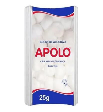 Bolas de Algodão 25g - Apolo