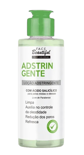 Adstringente Pele Mista e Oleosa 4 em 1 200ml - Face Beautiful